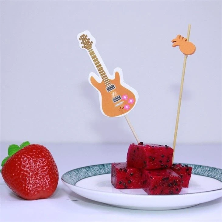 9CM Wooden Beaded Pick