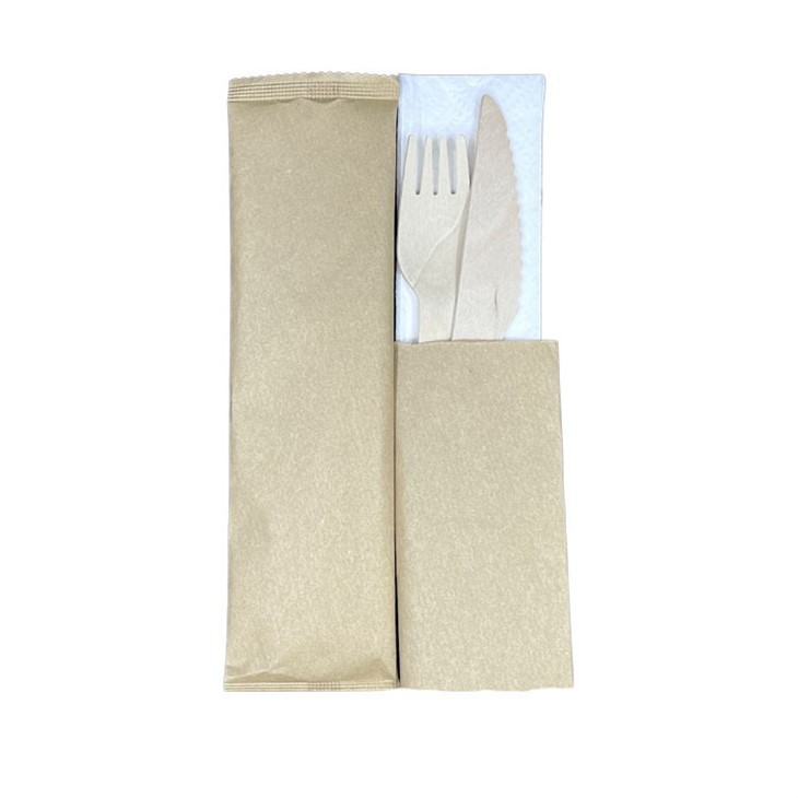 Disposable Cutlery Set With Napkin