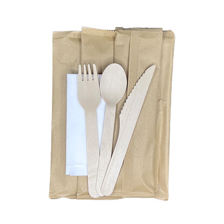 Disposable Cutlery Set With Napkin